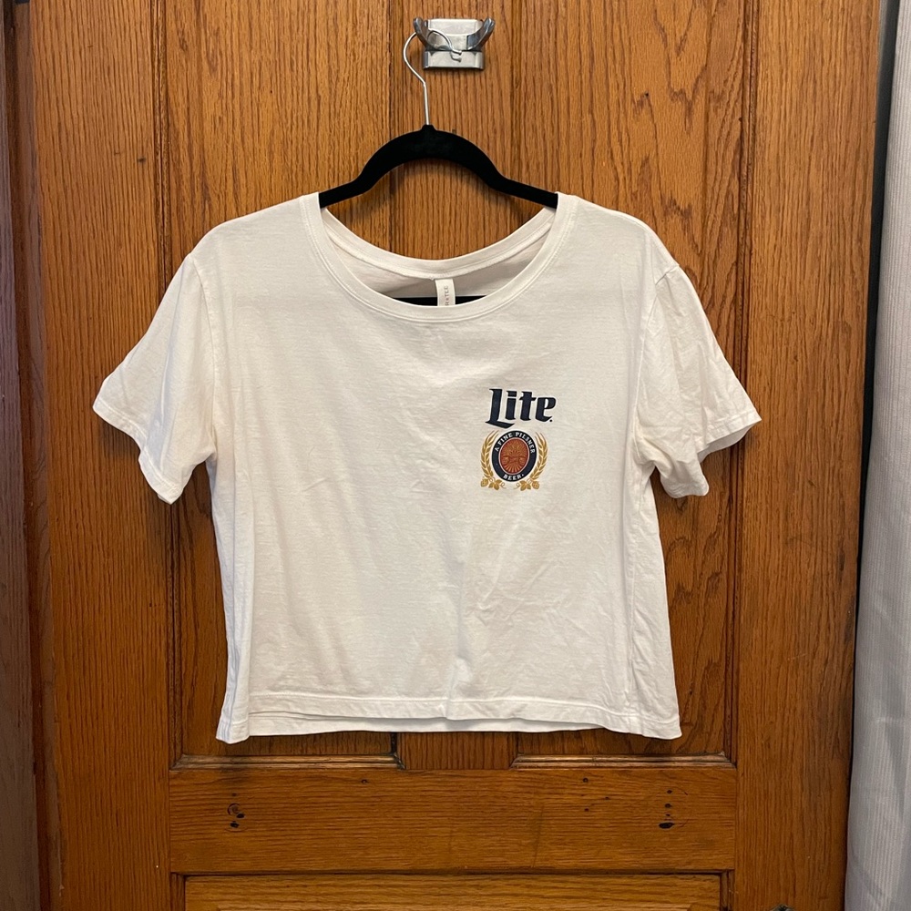 Miller Lite Logo Tee, sz S